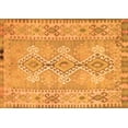 thumbnail image 1 of Ahgly Company Indoor Rectangle Southwestern Orange Country Area Rugs, 2' x 5', 1 of 1