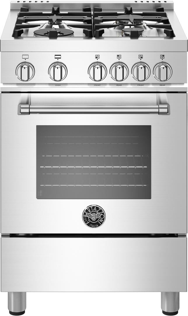 Bertazzoni 24 inch All Gas Range, 4 Burners MAST244GASXE Walmart