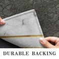 thumbnail image 6 of White Gold Marble Pattern Door Rugs,Washable Non Slip Door Mats Indoor,Decorative Door Mats,Entry Mat Indoor for Entrance,Bedroom,Kitchen,Bathroom,16"x47", 6 of 6