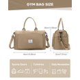 thumbnail image 2 of Bolsa de Gimnasio WISEPACK Bolsa Deportiva de Viaje con Compartimento para Zapatos, 2 of 8