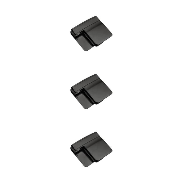 Ruiboury Belt Clip Multifunctional Belt Buckle With Easy Adjustment Buckle Clip Suitable black 3Set