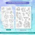 thumbnail image 2 of 1 Set 4 Sheets 11.6x8.2 Inch 297x210mmm Stick and Stitch Embroidery Patterns Non-woven Fabrics Water Soluble Embroidery Stabilizers Bird, 2 of 8