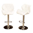 thumbnail image 4 of 360-degree Swivel / Diamond-tufted Bar Stools for Dynamic Seating, 4 of 6