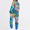 thumbnail image 2 of XFLWAM Women's Two Piece Outfits Long Sleeve Crewneck Sweatsuit with Jogger Pants Lounge Sets with Pockets Z-Sky Blue M, 2 of 7