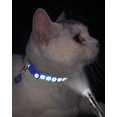 thumbnail image 3 of Collar para Gato, 2 Piezas Collar Reflectante Ajustable para Gatito Cachorro con Campana y Cierre de Seguridad, 19-32 cm Negro Sailing Electrónica, 3 of 3