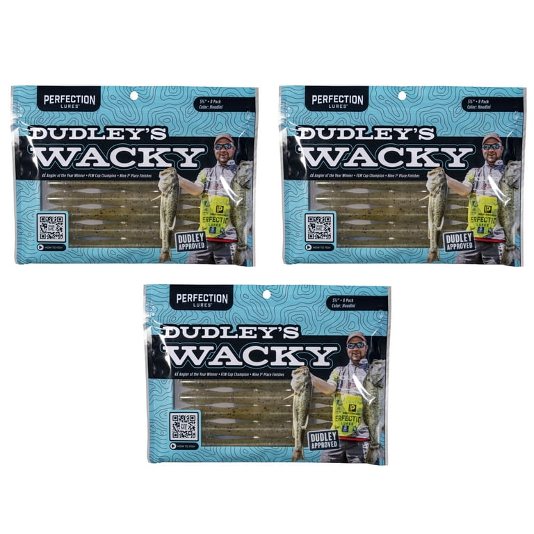 Perfection Lures Dudley's Wacky Worm Bait Houdini Fishing Lore - 3