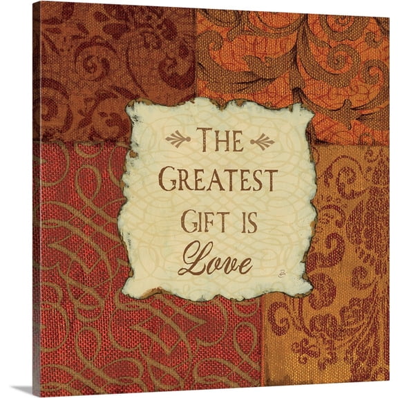 Great BIG Canvas | "Inspirational Collage I" Canvas Wall Art - 20x20