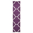 thumbnail image 3 of SAFAVIEH Chatham Hayden Geometric Wool Area Rug, Purple/Ivory, 5' x 8', 3 of 10