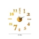thumbnail image 3 of Reloj de Pared Ganfancp Diseño Espejo Pegatina Decorativa Grandes Relojes de Pared para Sala de Estar, 3 of 7