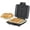 Silver, variant on No-Drip Waffle Maker: Waffle Iron 1200W + Waffle Maker Machine For Waffles, Hash Browns, or Any Breakfast, Lunch, & Snacks with Easy Clean, Non-Stick + Mess Free Sides - Aqua