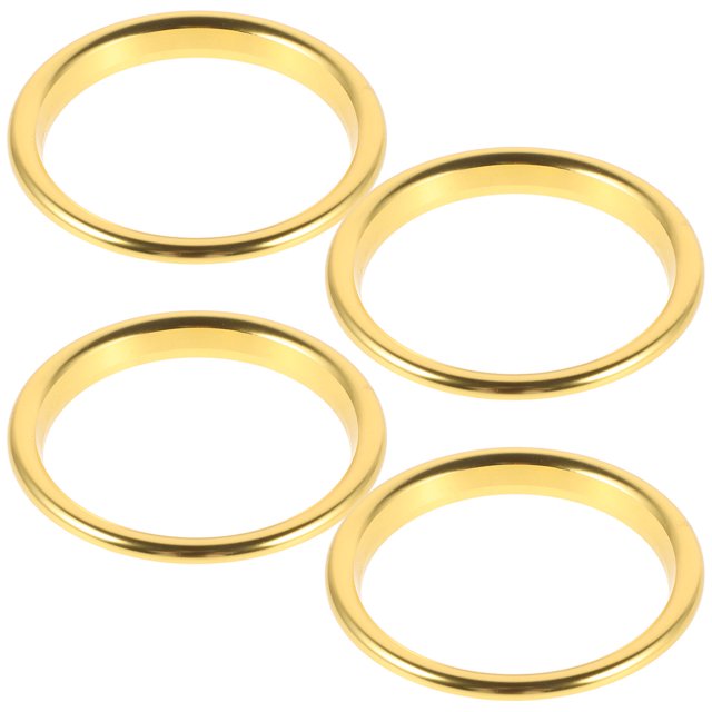 unbranded 4Ud Anillos Decorativos Para Salida De Aire De Fácil Instalación Dorado