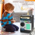 thumbnail image 4 of LWBDD Piggy Bank, Automatic Electronic Piggy Bank for Kids Boys Girls with Password and Fingerprint Unlocking Simulation, Money Bank Kids Safe Toys for 3+ Year Old Boy Girl, 4 of 6