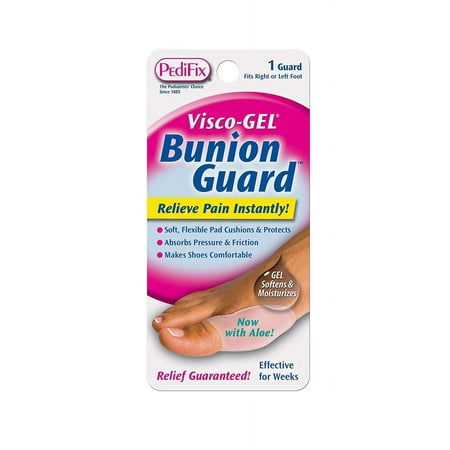 Pedifix Visco-GEL Bunion Guard (Hallux), OSFM Big Toes, Each