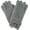 Gray, variant on Debra Weitzner Mens Knit Wool Gloves Texting Thinsulate Lining Black Small/Medium
