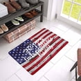 thumbnail image 3 of MKHERT Happy Independence Day American Memorial Day on USA Flag Doormat Rug Home Decor Floor Mat Bath Mat 23.6x15.7 inch, 3 of 3