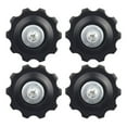 thumbnail image 1 of 4Pcs 10T Bike Bearing Rear Derailleur Pulley Roller Black Guide Pulleys, 1 of 9