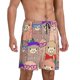 thumbnail image 2 of Fotbe Cute Lamas Pantalones Cortos de Pijama para Hombre, Ropa de Dormir, Pantalones de Pijama Cortos para Hombre-4X-Large, 2 of 6