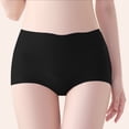 thumbnail image 7 of VISALY Tummy Control Underwear for Women, Women'S Underwear High Waist Ice Breathable Briefs Multipack, Plus Size, Panties (Black, XL), 7 of 7