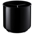 thumbnail image 1 of Extra Large and Sturdy Rotating Black Utensil Holder caddy with No-Tip Weighted Base, and gripped Insert Rust Proof and Dishwasher Safe Kitchen Utensils Holder and cutlery Holder, 1 of 5