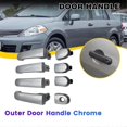 thumbnail image 3 of 1Set/4 Door Handle Chrome For 2007-2012 82641-EL12A, 3 of 5