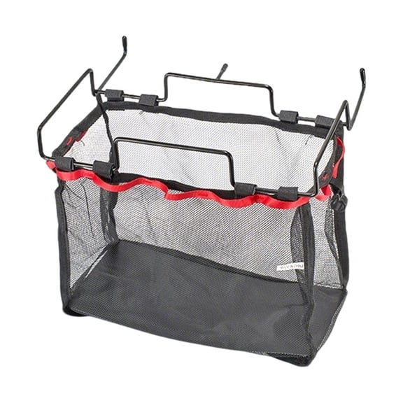 Table Edge Hanging Rack With Mesh Bag Outdoor Organizer For Camping Picnic BBQ Trash Storage Holder