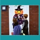 thumbnail image 3 of Calabaza De Halloween Bruja Fieltro Diy Decoración Colgante Pegajosa Fieltro Estatuilla De Halloween Para La Decoración De La Fiesta De Halloween Minnieouse HA037883-00, 3 of 6