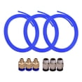 thumbnail image 2 of Tubo de manguera de tubo de PTFE azul de 3 piezas 1 metro con 3 piezas de accesorios neumáticos PC4- Tomshoo  Kit de tubo de PTFE, 2 of 6