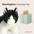 thumbnail image 6 of Bearington Lil' Domino Small Plush Stuffed Animal Black and White Tuxedo Cat, Kitten 8 inch, 6 of 7