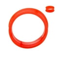 thumbnail image 3 of Super Thin Silicone Double Flared Tunnels - Sold in Pairs - 6 Colors Available, 3 of 11