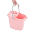 thumbnail image 4 of AURARMLET Mop Bucket Práctico De Plástico Rosa Con Para En Espacios Domésticos, 4 of 6