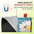 thumbnail image 6 of Daisy Mailbox Covers Magnetic Standard Size 21" X 18" Spring Summer Floral Welcome Mailbox Wraps Post Letter Box Cover for Garden Yard Home Decor Outdoor Decorations, 6 of 6