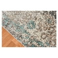 thumbnail image 2 of Cambridge Aqua Floral Runner Rug 2'6"x8', 2 of 2