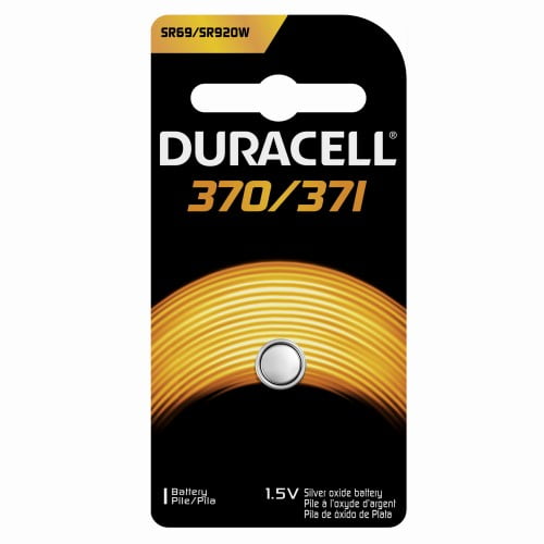 Duracell Watch 370/371 Silver Oxide Battery (Value Pack of