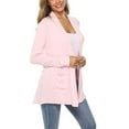 thumbnail image 6 of Cardigans for Women Loose Casual Long Sleeved Open Front Breathable Cardigans with Pockets, 6 of 6