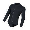 thumbnail image 4 of Traje de neopreno para hombre Top de manga larga de secado rápido que mantiene el calor traje de baño con cremallera frontal para XL, 4 of 8