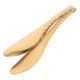 thumbnail image 5 of OHOIOLLA Pinzas Para Y Servir Pan De Acero Inoxidable Color Dorado Para Cocina, 5 of 7
