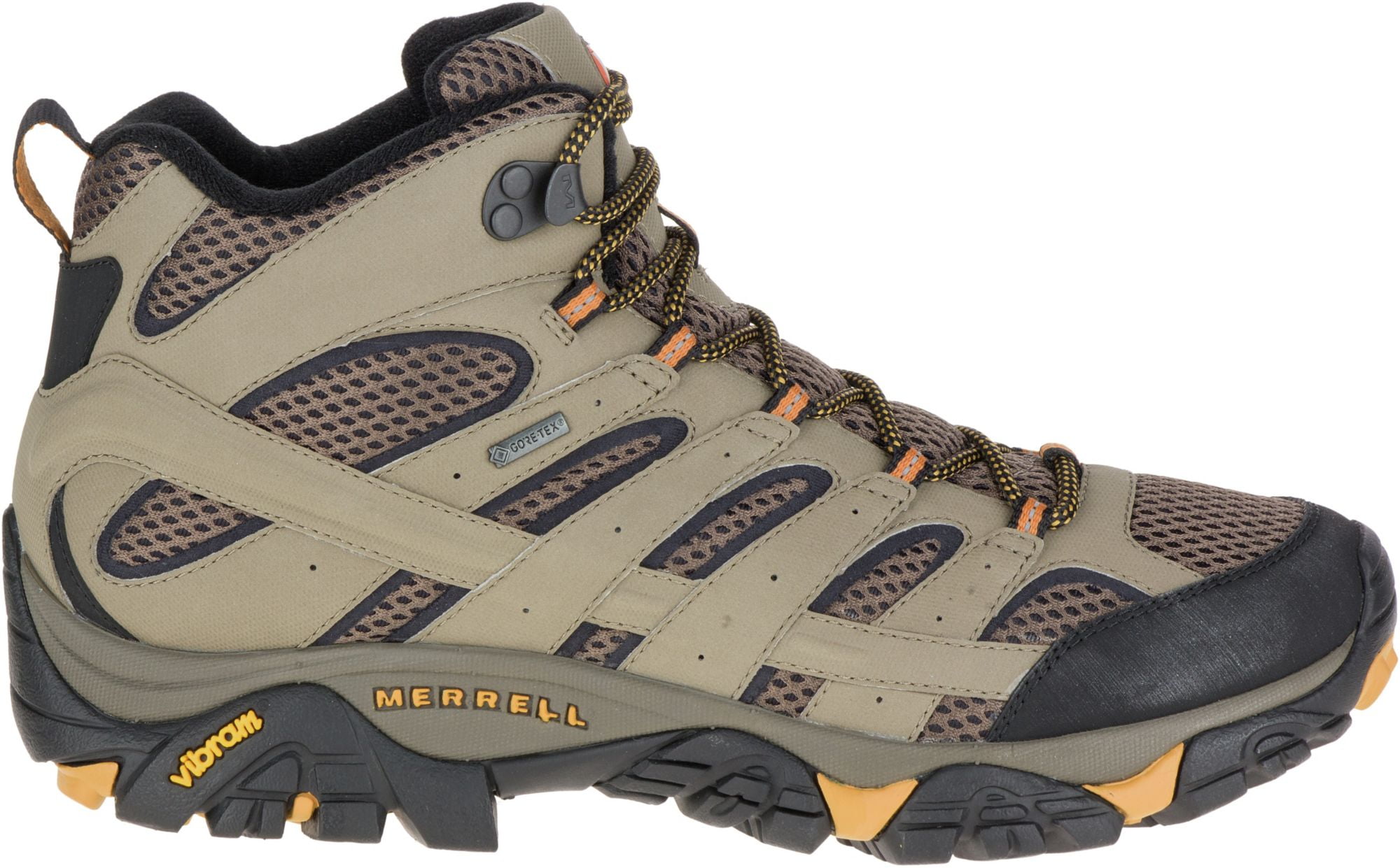 Merrell Merrell Men S Moab 2 Mid Gore Tex Hiking Boots Walnut 9 5 Walmart Com Walmart Com