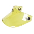 thumbnail image 1 of Universal 3 Snap-Button Visor Flip Up Wind for Open Face Motorcycle Helmet, 1 of 6