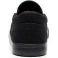 thumbnail image 3 of Women Canvas Slip-On Sneakers Soft Walking Shoes Rubber Sole Flat Loafers, 3 of 6