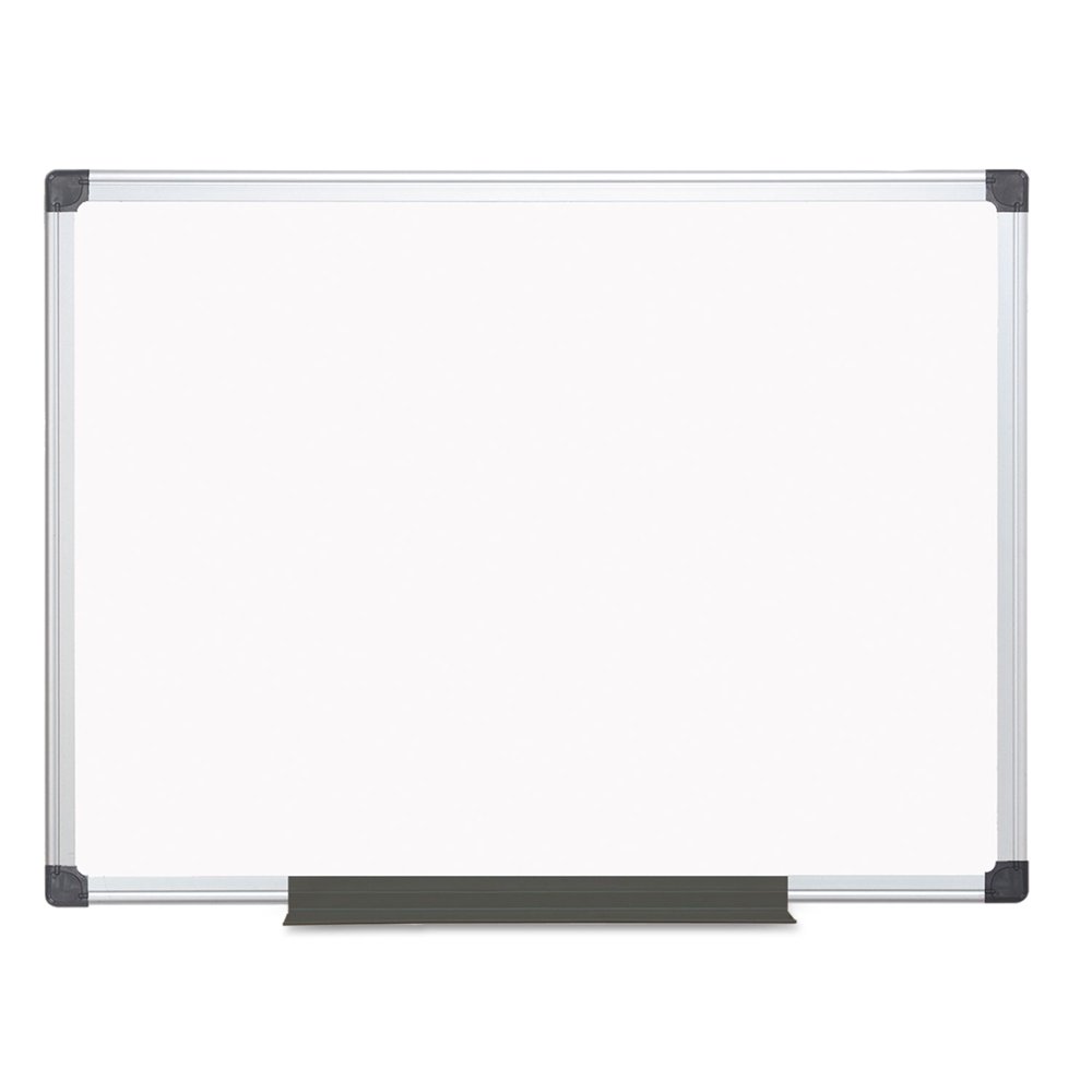 MasterVision Value Lacquered Steel Dry Erase Board, 36 x 48