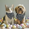 thumbnail image 2 of Dog Bandana 2 Pack,Spider Web Halloween Pattern Bandanas for Dogs,Cat Bandana,Small/ Large Dog Bandana 2 Size,Dog Bandanas Girl Boy, 2 of 5