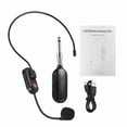 thumbnail image 2 of Speaking 2.4G Wireless Microphone Headset Working Time 6H 100ft Range Headset Mic and Handheld Mic 2 In 1 Professional Voice Amplifier Headset Microphones for Karaoke Speaker, 2 of 6