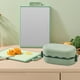 thumbnail image 5 of Fiudx Bento Box, Diseño a Prueba de Fugas, Material de Acero Inoxidable, Apto para Microondas y Lavavajillas, Apilable En Dos Capas, Gran Capacidad, Ideal para Trabajo, Escuela, Camping, Verde, 19,5, 5 of 6