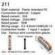 thumbnail image 3 of Conector de Cable compacto Universal 222X 212, conexión de cableado, iluminación, bloque de terminales de Conductor Push-in, Mini conector de Cable rápido, 3 of 3