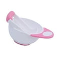 thumbnail image 3 of Baby Grinding Bowl Manual Kids Feeding Bowl Vegetable Fruit Infant Food Masher Set, Pink White, 3 of 10