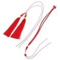 thumbnail image 1 of Rongfmy Mini Pompons Faits à la Main 22cm pour Fabrication de Bijoux Boucles d'Oreilles Bricolage Rouge, 1 of 9