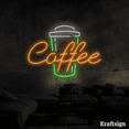 thumbnail image 4 of Craftnamesign Coffee Neon Sign, Coffee Shop LED Sign, Coffee Shop Wall Art, 4 of 4
