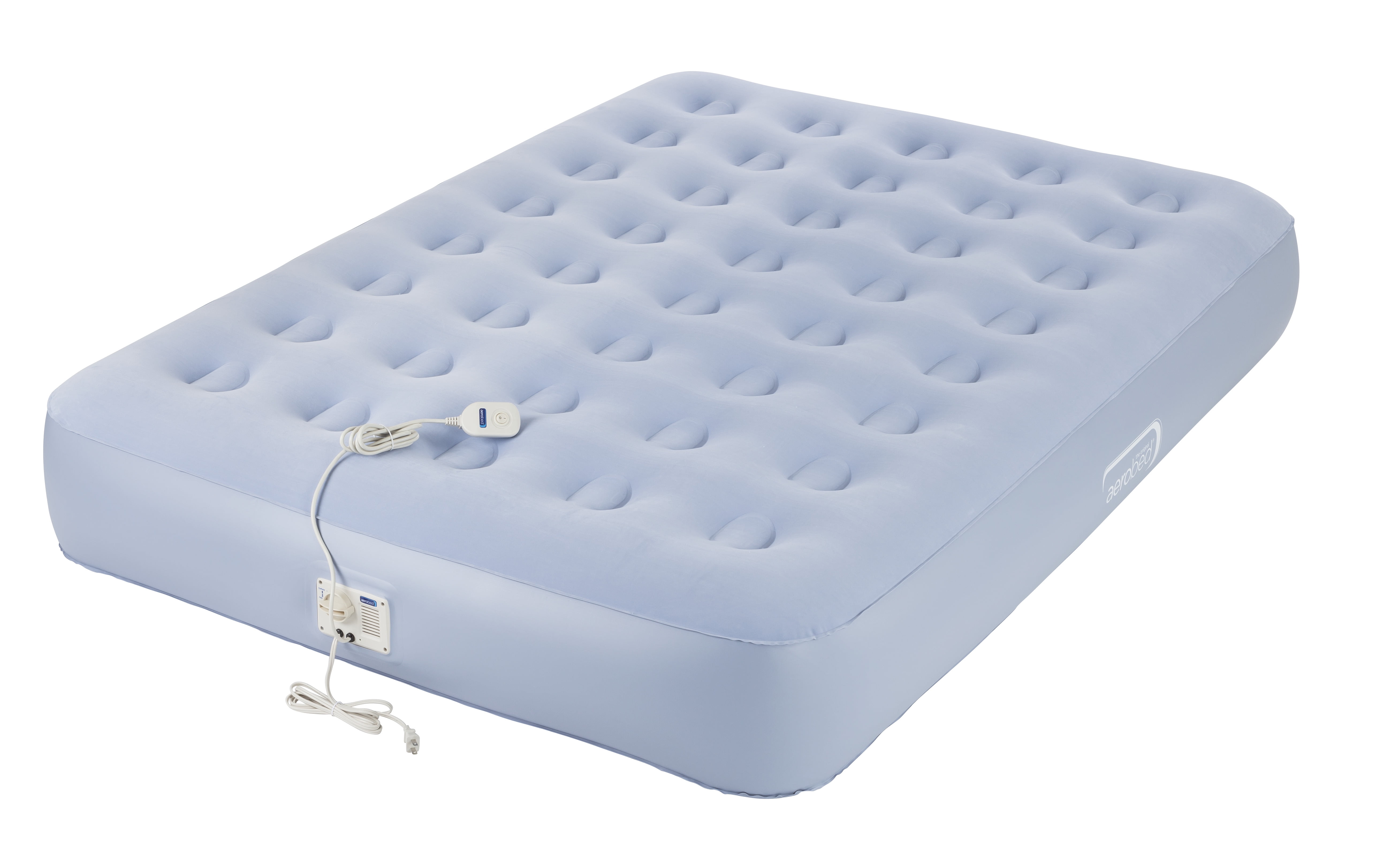 aerobed air mattress built-in pump headboard