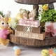 thumbnail image 4 of Decoraciones de Pascua, adornos de Pascua, regalos de Pascua, adorno de madera de conejito de Pascua, creativo, sensación envolvente para fiestas navideñas, decoración de mesas de granja, adornos de m, 4 of 7
