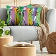 thumbnail image 5 of Ambesonne Ombre Throw Pillow Cover 2 Pack, Baseball Grunge Splash, 24", Multicolor, 5 of 5